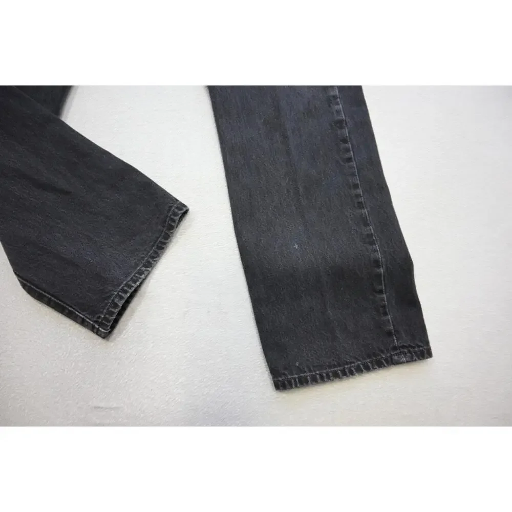 Levis 501 Double XX Straight Stretch Rugged Button‎ Fly Jeans Mens Sz 36 x 29
